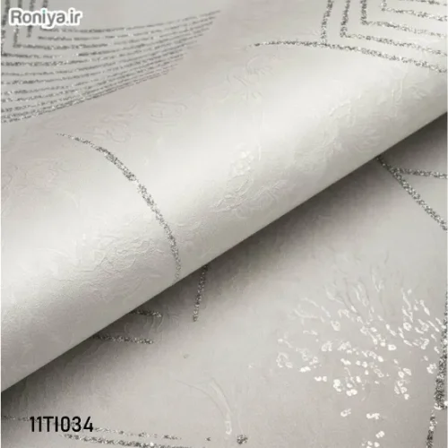 کاغذ دیواری مدرن هندسی شاین دار کد 11TI028 - Image 5
