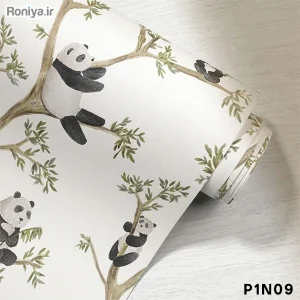 ست کاغذ دیواری کودک طرح پاندا