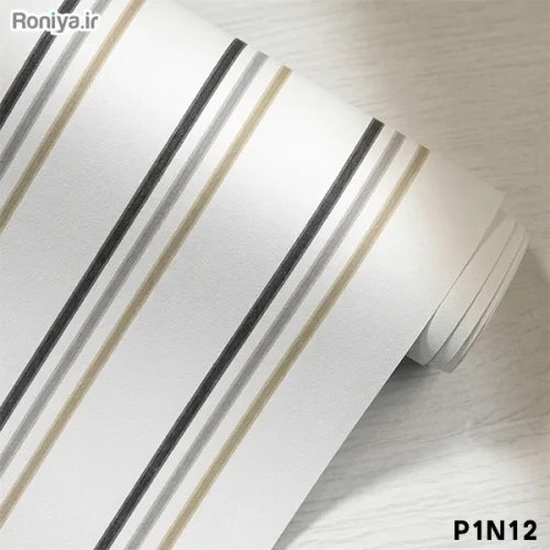 کاغذ دیواری کودک طرح راه راه