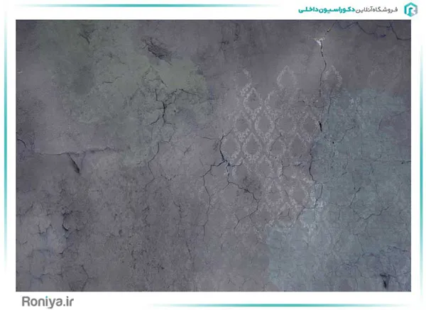 پوستر دیواری داماسک محو کد 3DF-074