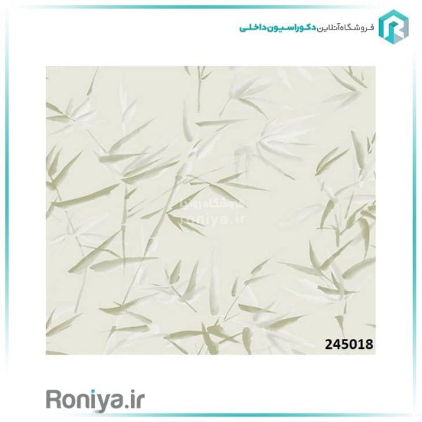 کاغذ دیواری مدرن طرح برگ کد 245026