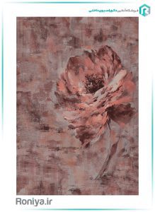 کاغذ دیواری گل مدرن آبرنگی کد 44017