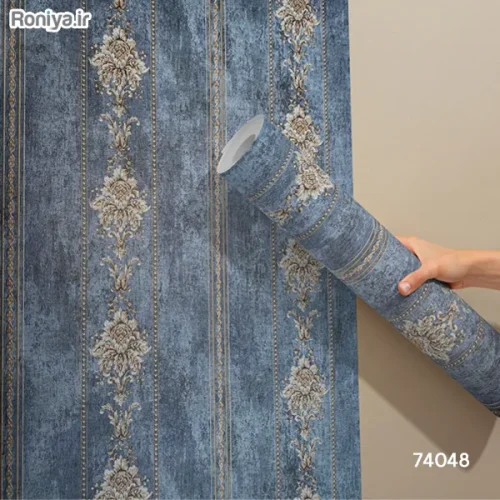 کاغذ دیواری طرح راه دار کلاسیک کد 74048