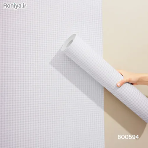 کاغذ دیواری چهارخانه اتاق خواب کد 800594