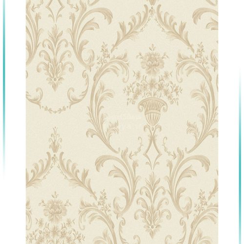 کاغذ دیواری گلدار برای پذیرایی کد 99018