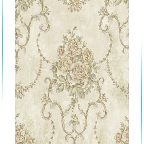 کاغذ دیواری گل رز کد99027