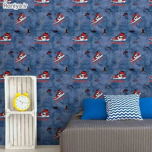 کاغذ دیواری اسپرت نایک جردن کد C9113 2 کاغذ دیواری اسپرت نایک جردن