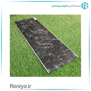 دیوار پوش تو پر طرح سنگ تیره کد 024