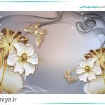 پوستر جدید دیوار پذیرایی 3DF-378