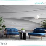 پوستر مدرن طرح کاغذ دیواری 3DF-407