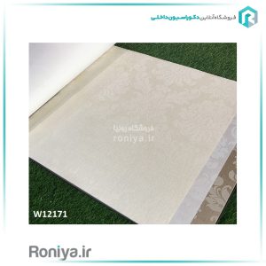 کاغذ دیواری پذیرایی با طرح های محو کد W12171