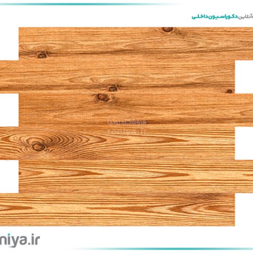 دیوارپوش دکوراتیو بتن پلیمری طرح چوب WD-34