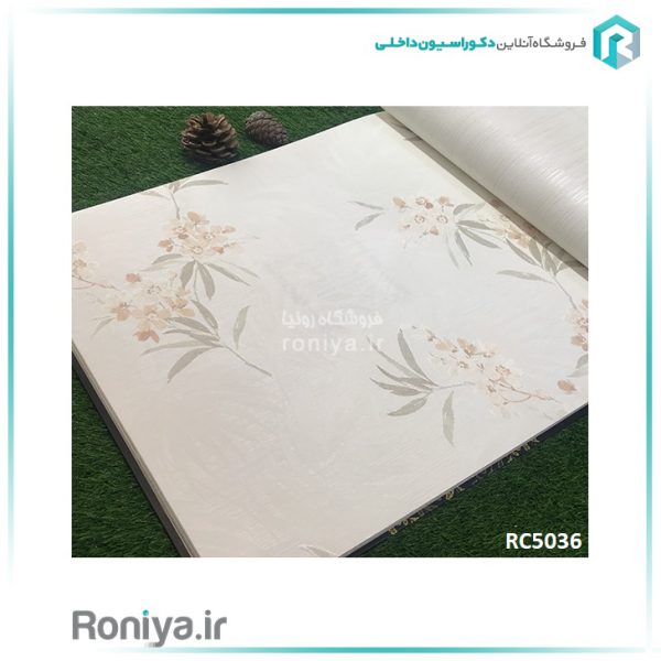 کاغذ دیواری گلدار مدرن کد RC5036