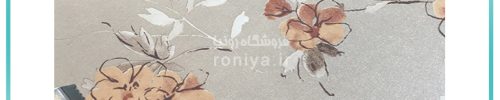 : کاغذ دیواری مدرن طرح گل کد 20103