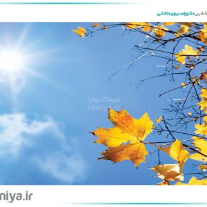 آسمان مجازی برگ پاییزی کد 134