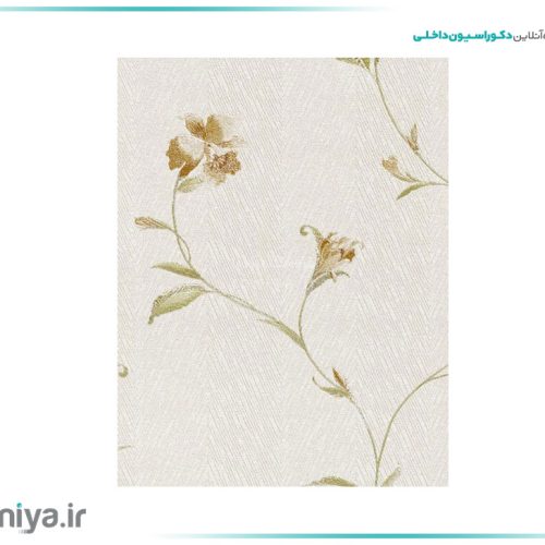کاغذ دیواری ایتالیایی گل ریز برجسته کد 7042