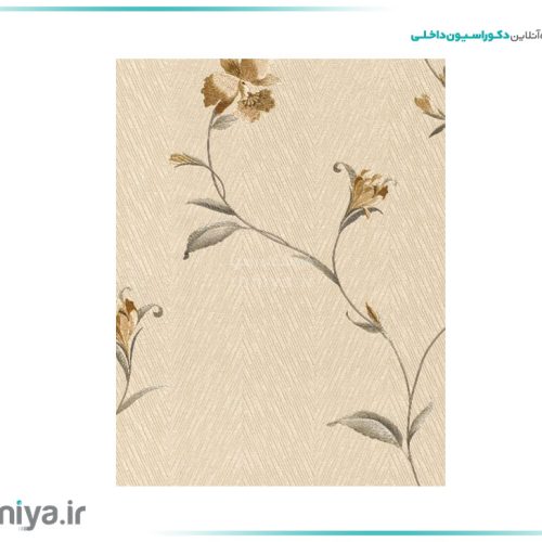 کاغذ دیواری ایتالیایی گل ریز برجسته کد 7045