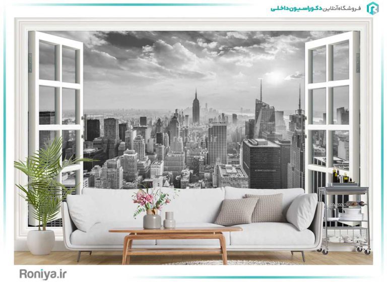 پوستر دیواری منظره شهر کد 3DF-131