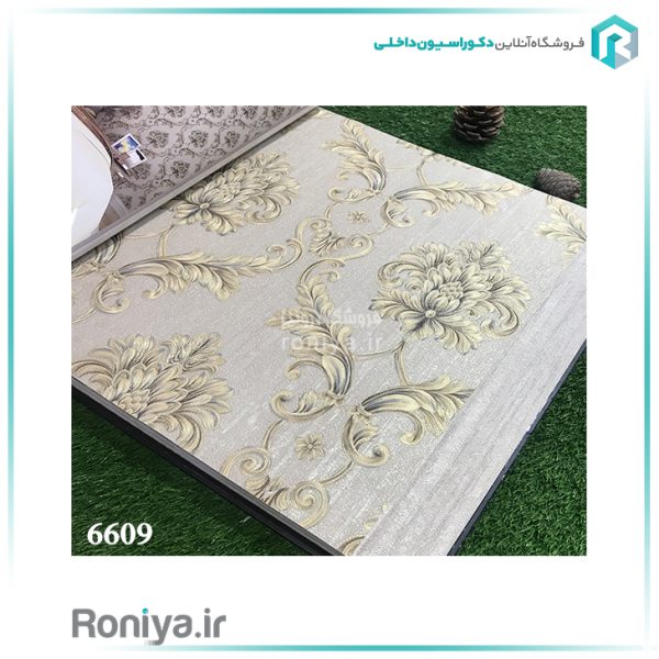 کاغذ دیواری داماسک کلاسیک کد 6607