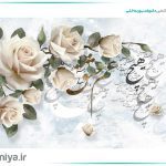 پوستر خطاطی هیچ و گل S-108