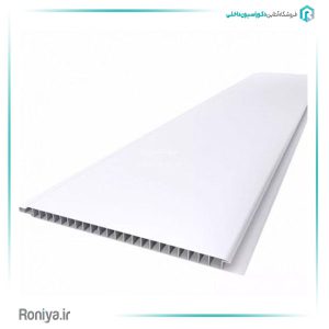 دیوارپوش PVC سفید براق