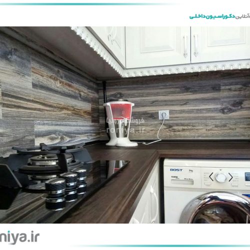 دیوارپوش طرح چوب طوسیCode-WD-07