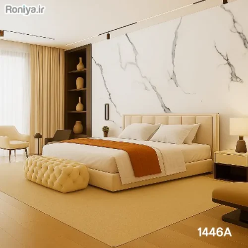 دیوارپوش ماربل شیت کلکته کد 1446A 2 دیوارپوش ماربل شیت کلکته