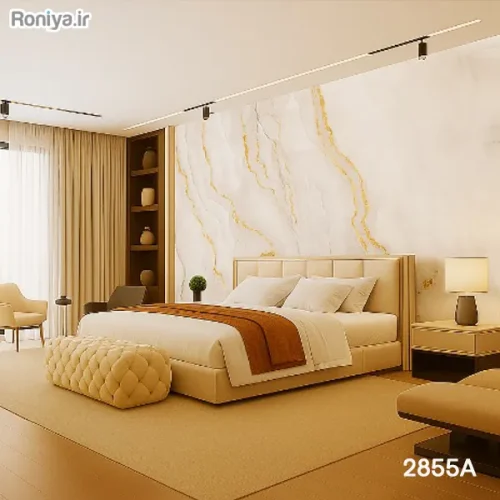 دیوار پوش طرح سنگ ماربل شیت کد 2855A 2 دیوار پوش طرح سنگ ماربل شیت