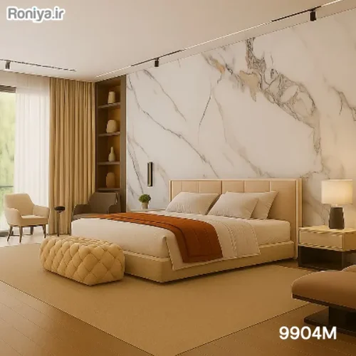 دیوارپوش ماربل شیت طرح سنگ کد 9904M