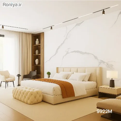 دیوارپوش ماربل شیت طرح سنگ مرمر کد 9922M 2 دیوارپوش ماربل شیت طرح سنگ مرمر کد 9922M
