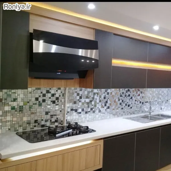 کاشی بین کابینتی سیلور میرور کد 22207 2 کاشی بین کابینتی سیلور میرور کد 22207