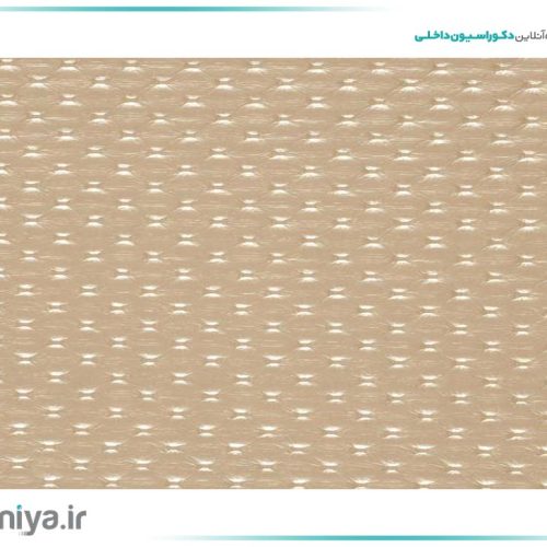 دیوار پوش چرم پانچی کرمی