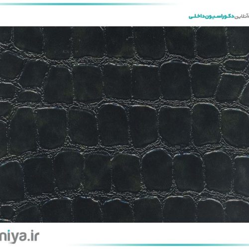 دیوار پوش چرم کروکودیل سبز