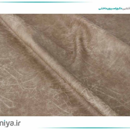 دیوار پوش ابرو بادی چرم نسکافه ای