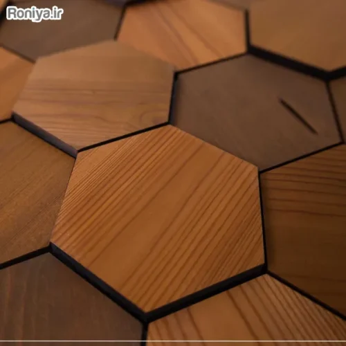 دیوارپوش چوبی کلاسیک پشت چسبدار 2 دیوارپوش چوبی کلاسیک پشت چسبدار