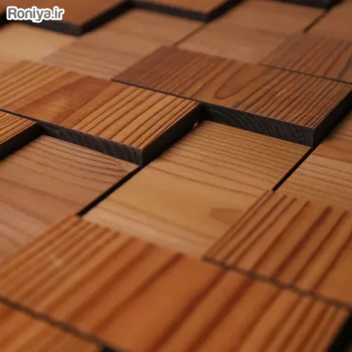 دیوارپوش چوبی جدید پشت چسبدار 2 دیوارپوش چوبی جدید پشت چسبدار