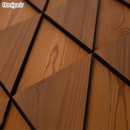 دیوارپوش چوبی ترموو پشت چسبدار 2 دیوارپوش چوبی ترموو پشت چسبدار