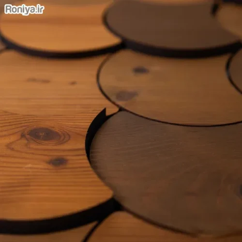 دیوارپوش چوبی پشت چسبدار 2 دیوارپوش چوبی پشت چسبدار