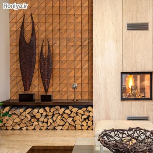 دیوارپوش چوبی ترموو پشت چسبدار 3 دیوارپوش چوبی ترموو پشت چسبدار