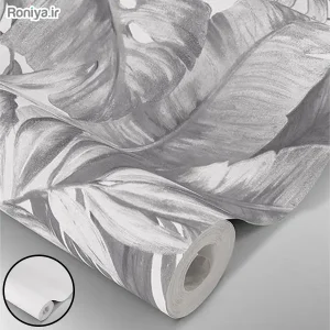 ست کاغذ دیواری طرح برگ اکلیلی سیاه سفید کد 00125 + سفید ساده 4 فایل فتوشاپ تمپلت عکس کاور Recovered