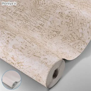 کاغذ دیواری نسکافه ای طرح دار
