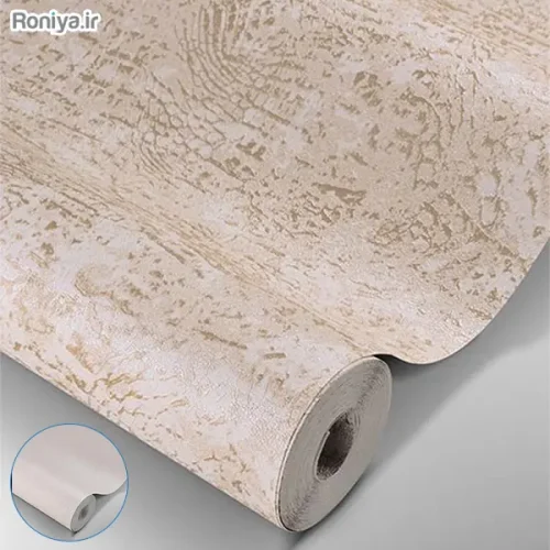 کاغذ دیواری نسکافه ای طرح دار