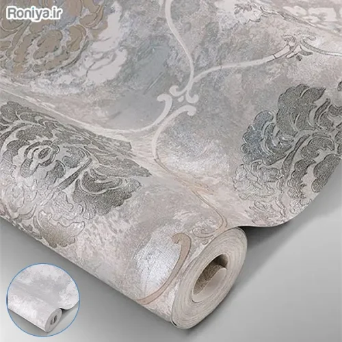 کاغذ دیواری مینیمال طرح داماسک