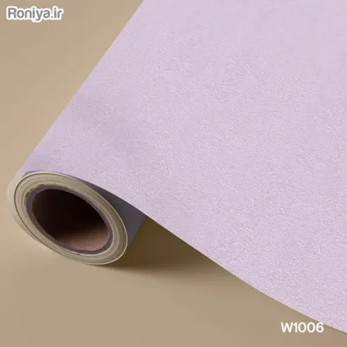 کاغذ دیواری ساده بنفش و یاسی رنگ (8 رنگ) 7 کاغذ دیواری ساده یاسی روشن W1006