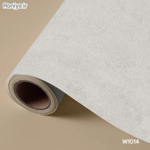 کاغذ دیواری ساده طوسی و نقره ای رنگ (8 رنگ) 7 کاغذ دیواری ساده طوسی روشن W1014