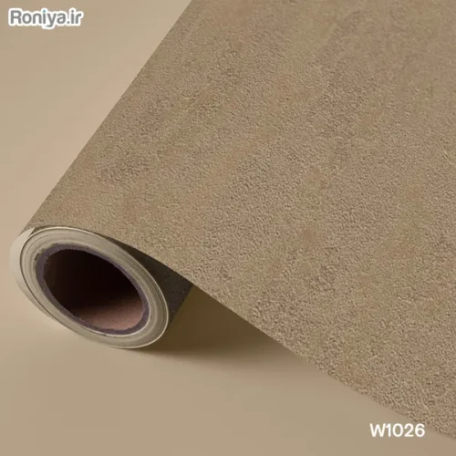 کاغذ دیواری ساده با رنگهای نود (8 رنگ) 3 کاغذ دیواری طرح ساده نسکافهای تیره W1026