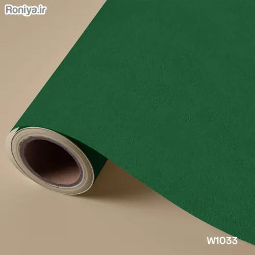 کاغذ دیواری ساده سبز رنگ (8 رنگ) 2 کاغذ دیواری ساده سبز آووکادویی کد W1033