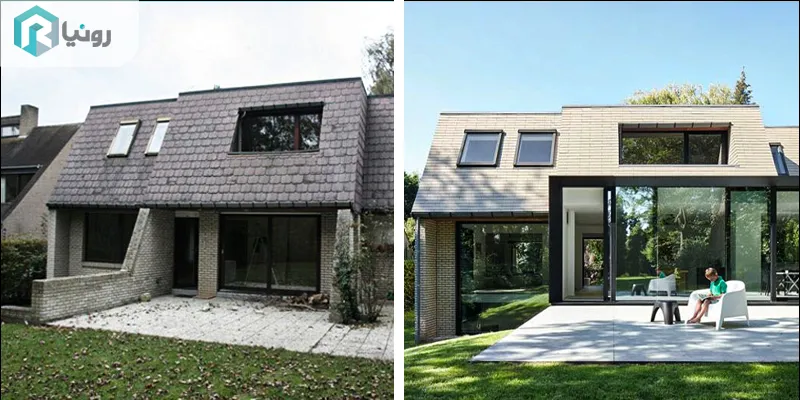 بازسازی صفر تا صد ویلا در مازندران