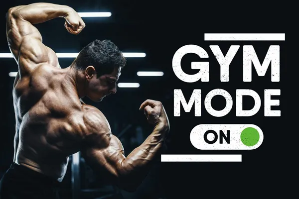پوستر بدنسازی gym mode