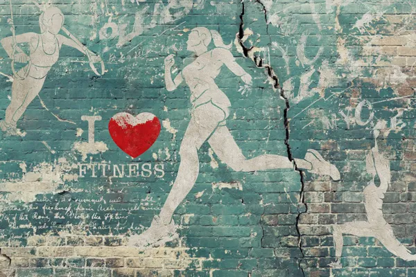 پوستر دیواری ورزشی FITNESS